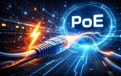 PoE no cabeamento estruturado: riscos, limites e cuidados