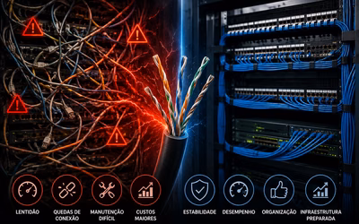 7 Problemas que um Cabeamento Estruturado Mal Instalado Causa