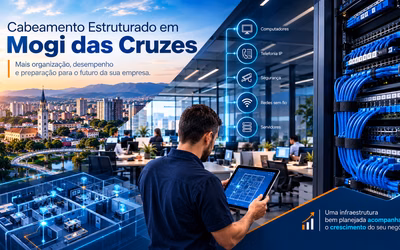 Cabeamento Estruturado em Mogi das Cruzes: rede empresarial