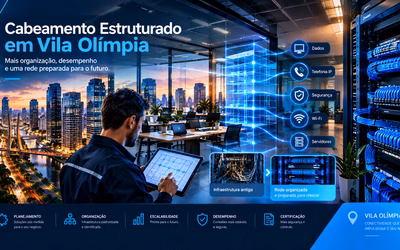 Cabeamento Estruturado em Vila Olímpia: modernidade