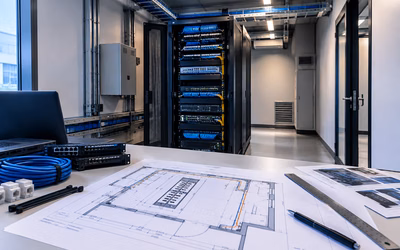 Cabeamento estruturado: como dimensionar um rack de rede?