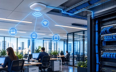 Cabeamento estruturado: por que o Wi-Fi da empresa pode ficar lento?